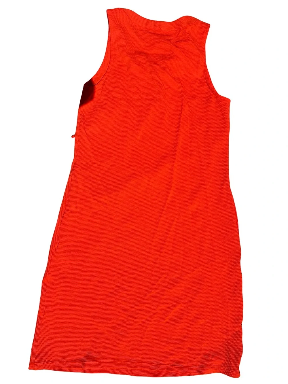 Tommy Bahama Island Cays Lace-Up Coverup Dress Orange Coral XS